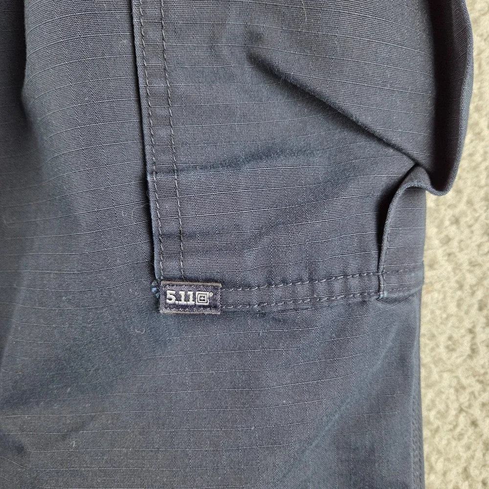 5.11 Tactical Cargo Pants Mens Medium (30x29) Blue Workwear TAC-10SC‎